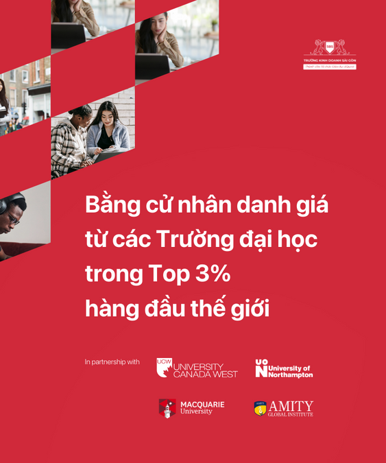 Tấm bằng danh giá từ các trường đại học Top 3% hàng đầu thế giới