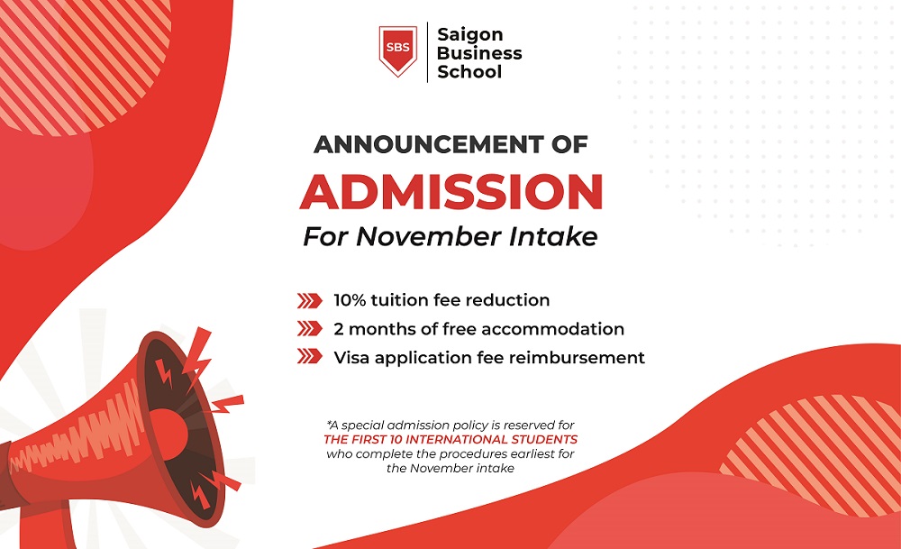 ANNOUNCEMENT OF ADMISSION FOR NOVEMBER INTAKE