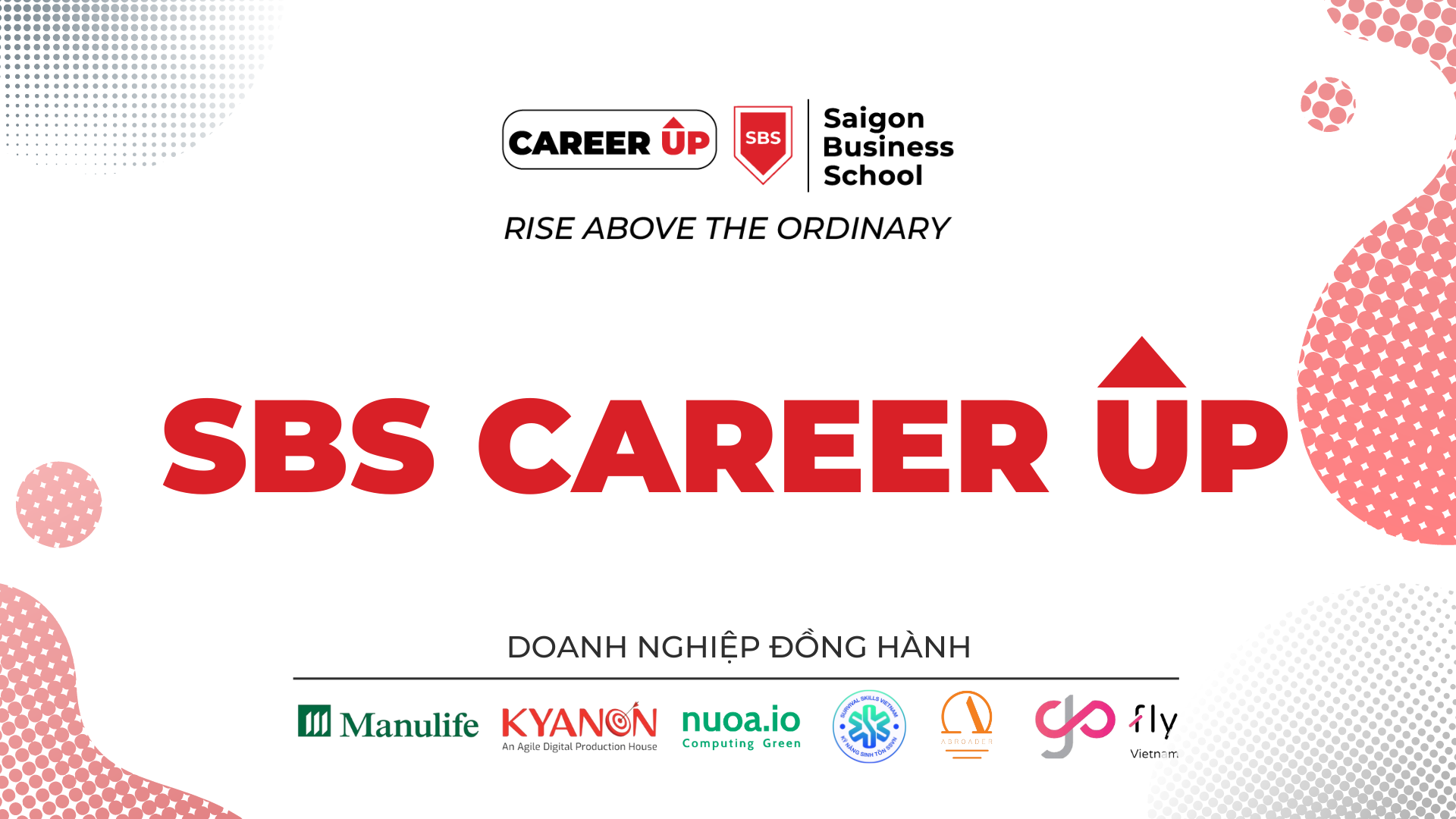 LỘ DIỆN CÁC SẾP ĐẦU TIÊN ĐỒNG HÀNH CÙNG CHƯƠNG TRÌNH “SBS CAREER UP 2024 – MÙA 1”