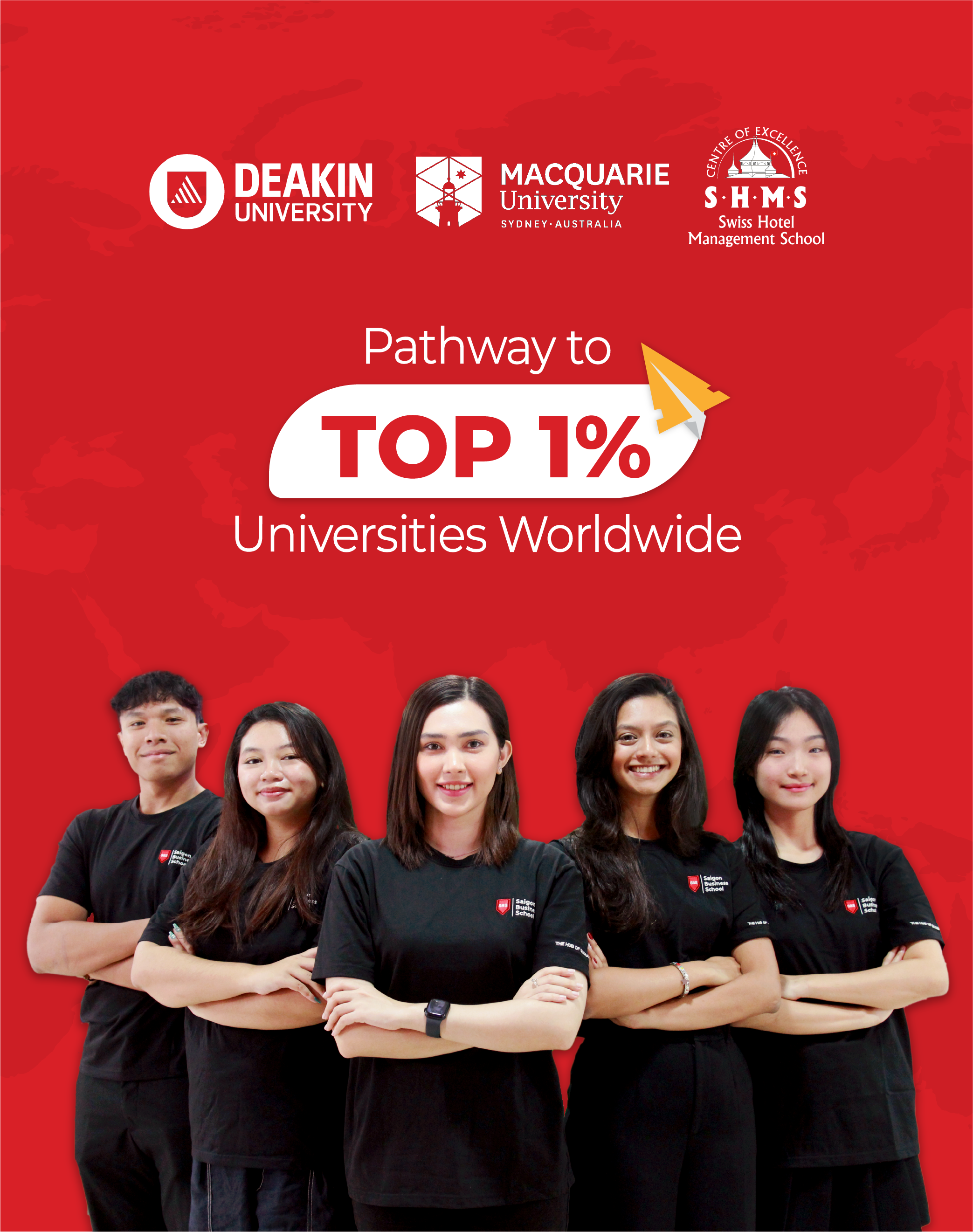 Pathway to Top 1% Universities Worldwide