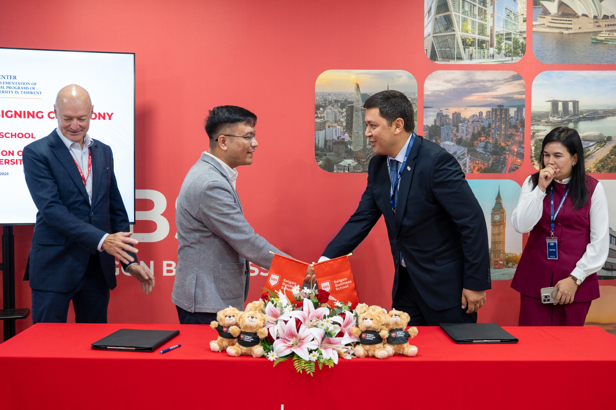 Saigon Business School Ký Kết Hợp Tác Cùng Đại Học Webster tại Tashkent, Chính Thức 