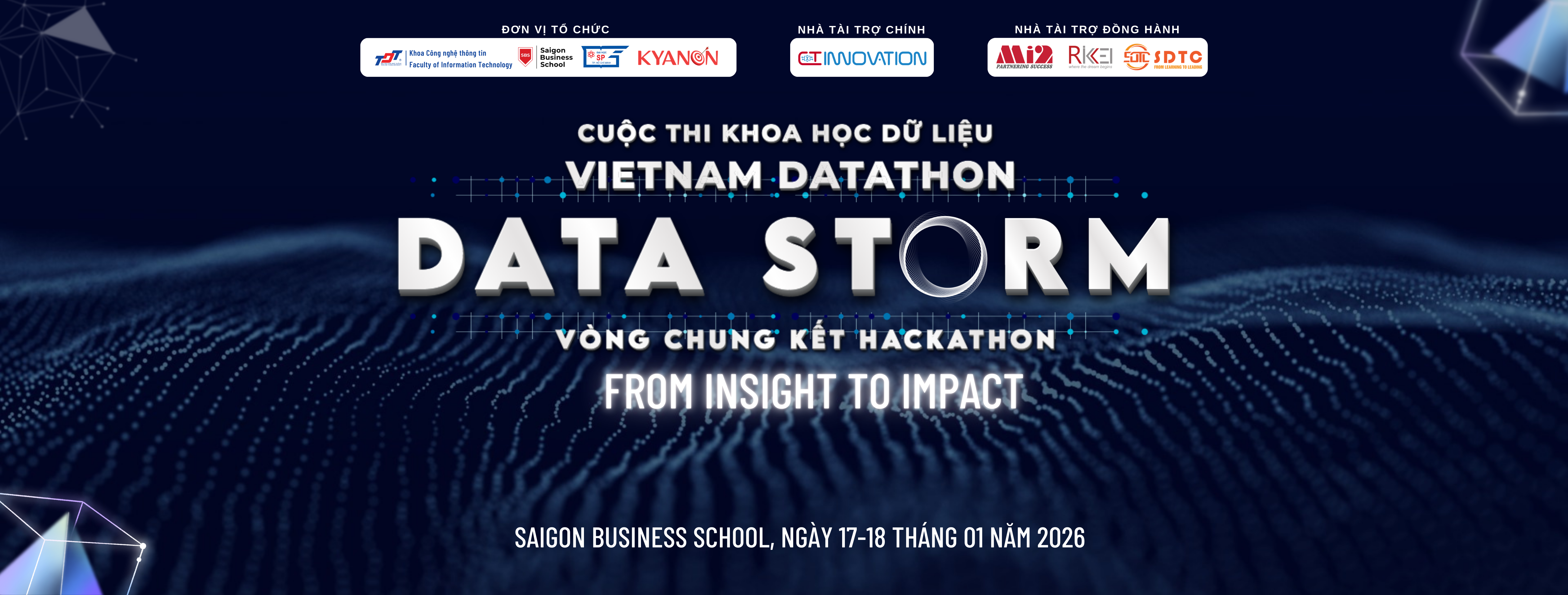Chung Kết Cuộc Thi Vietnam Datathon – Datastorm 2025 