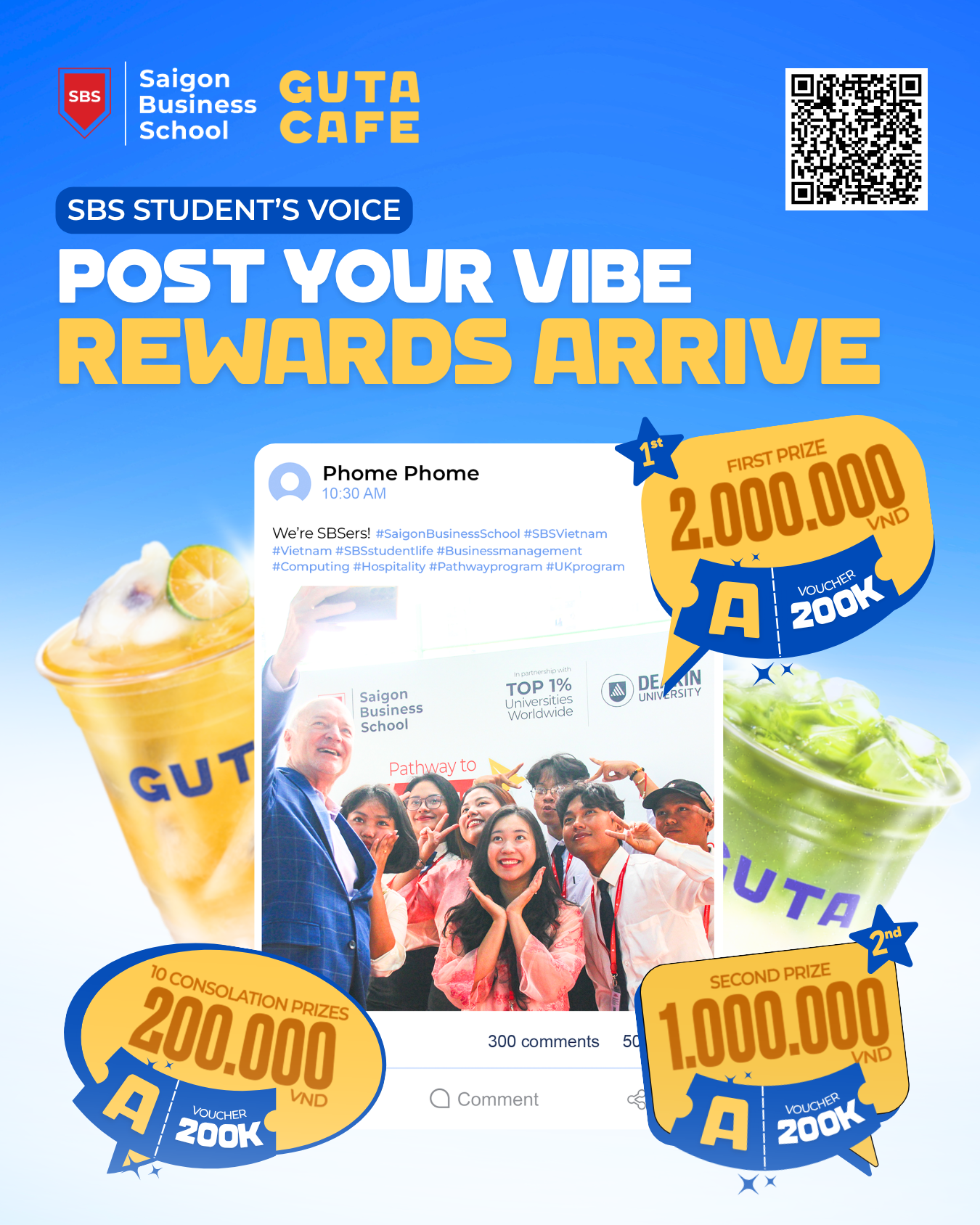 Cuộc thi Chia sẻ Trải nghiệm Sinh viên SBS – “SBS Student Voice”