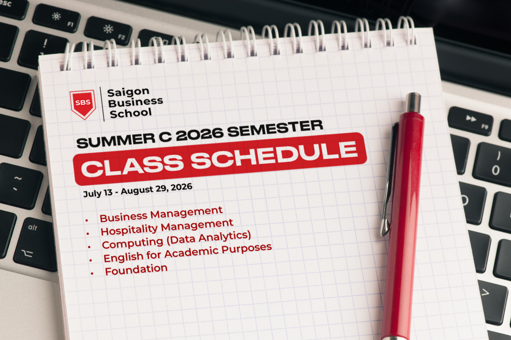 Summer C 2026 Semester Timetable | 13 July 2026 – 29 August 2026